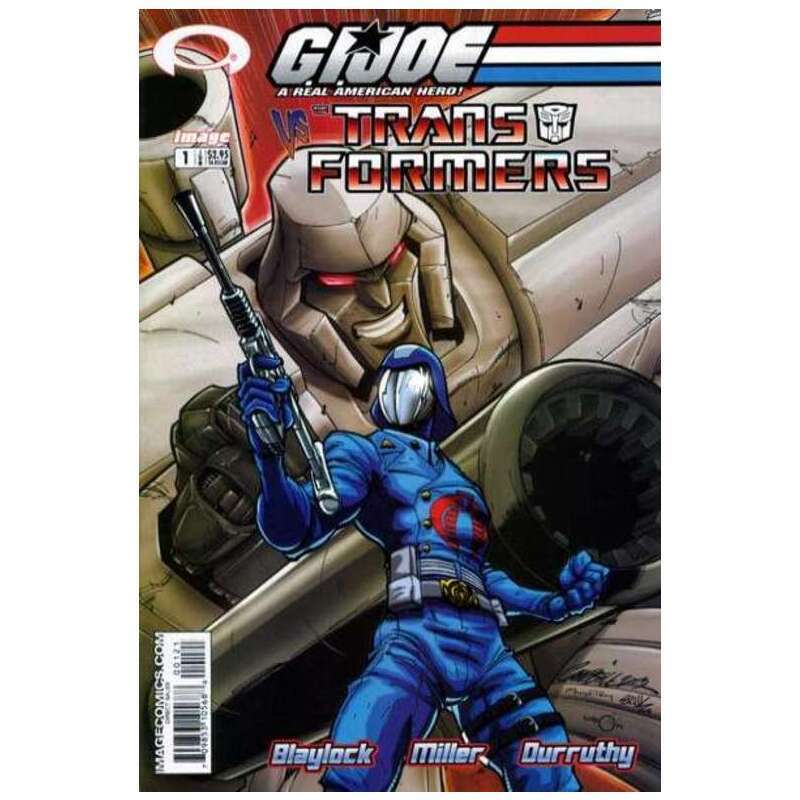 G.I. Joe vs. the Transformers (2003 series) #1 Cover B in NM. Image comics [d