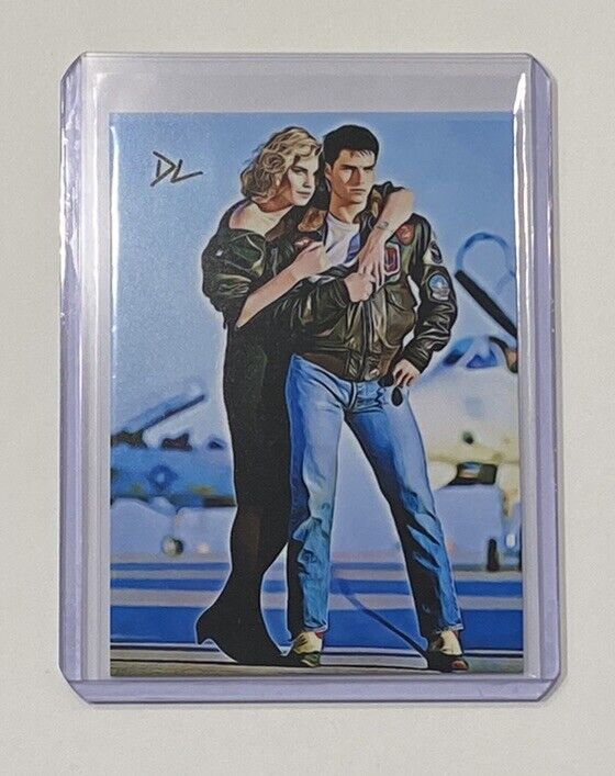 Tom Cruise Limited Edition Artist Signed “Top Gun” Trading Card 1/10