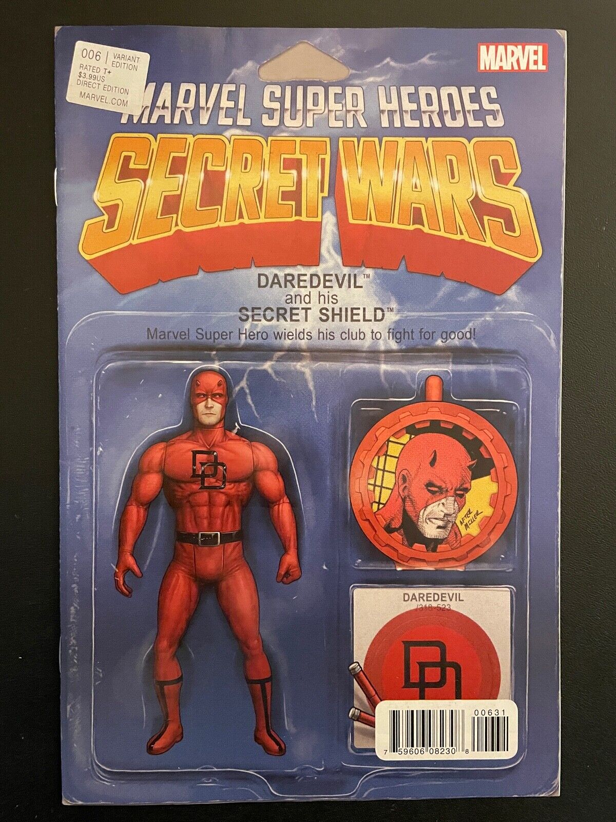 Marvel Super Heroes Secret Wars 6 Daredevil Figure Variant High Grade D10-72
