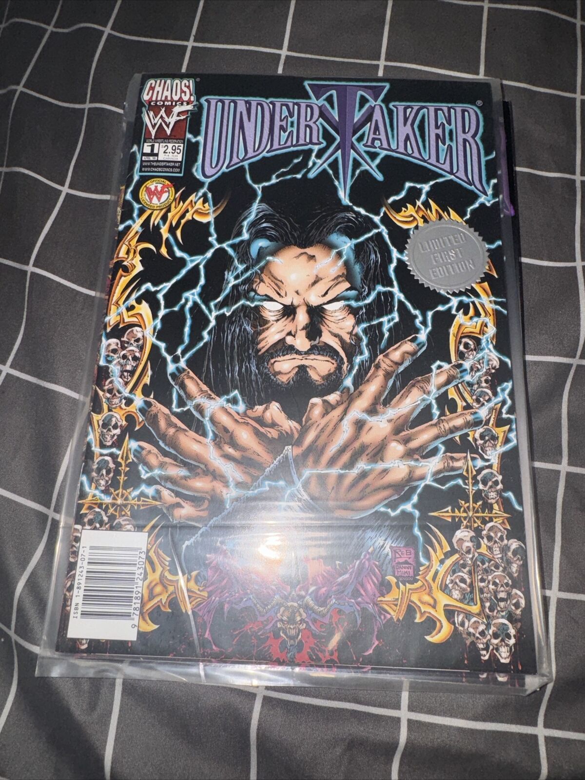 Undertaker #1-6 Comic - Chaos Comics (April 1999) Limited First Edition WWF WWE