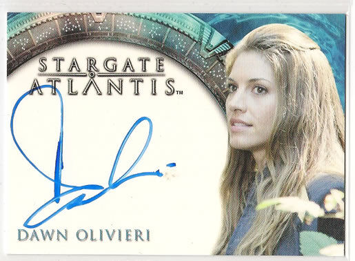 Stargate Heroes Atlantis Auto Dawn Olivieri Neeva