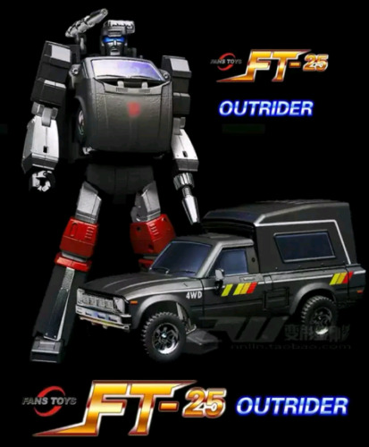 In Hand Transform Fanstoys FT25 FT-25 Outrider Trailbreaker Figure New Box