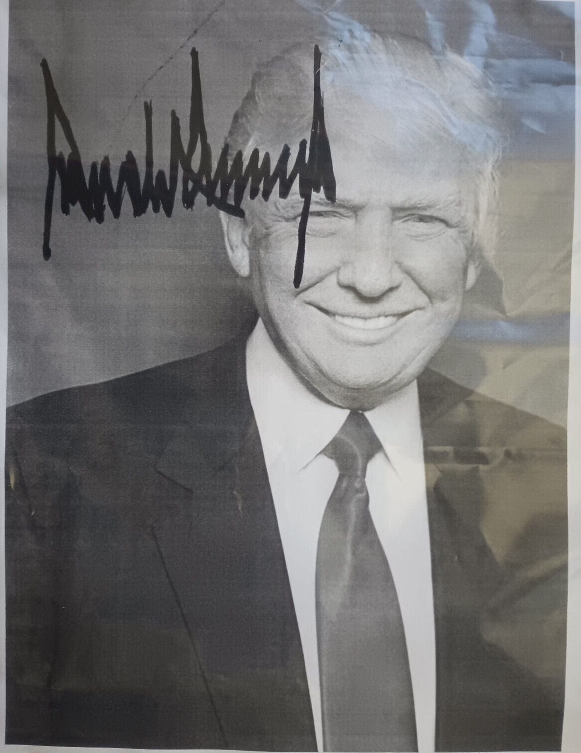Donald Trump Autograph, Original, Not Reproduction