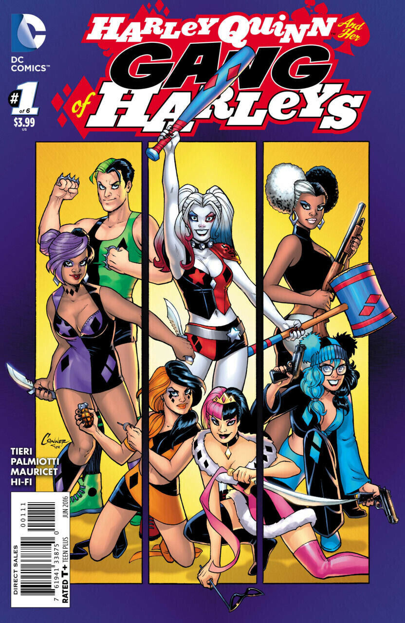 Harley Quinn And Her Gang Of Harleys #1 DC Comics 2016 50 cents combined ship
