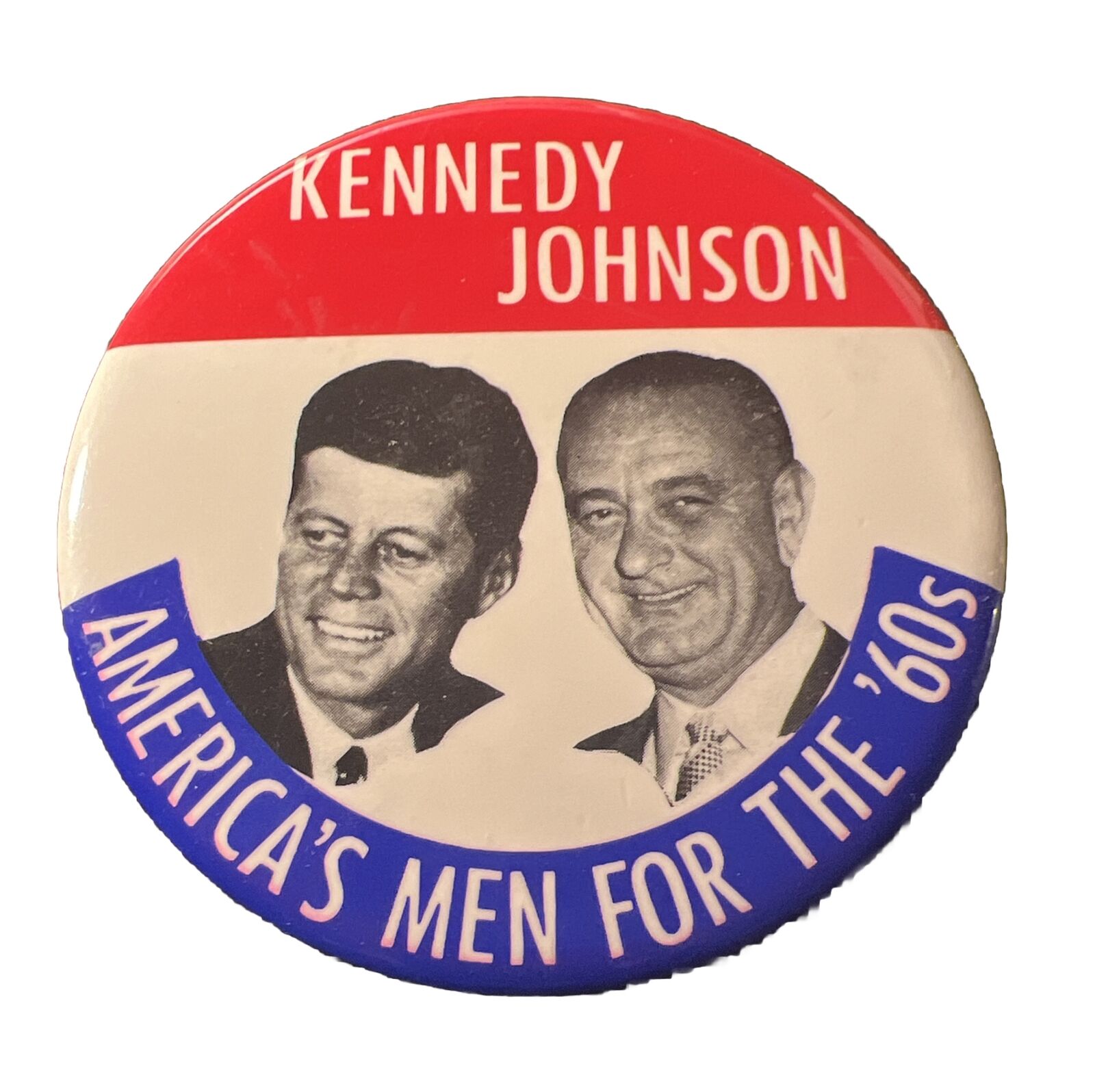 1960 KENNEDY JOHNSON AMERICA'S MEN FOR THE '60s large 4