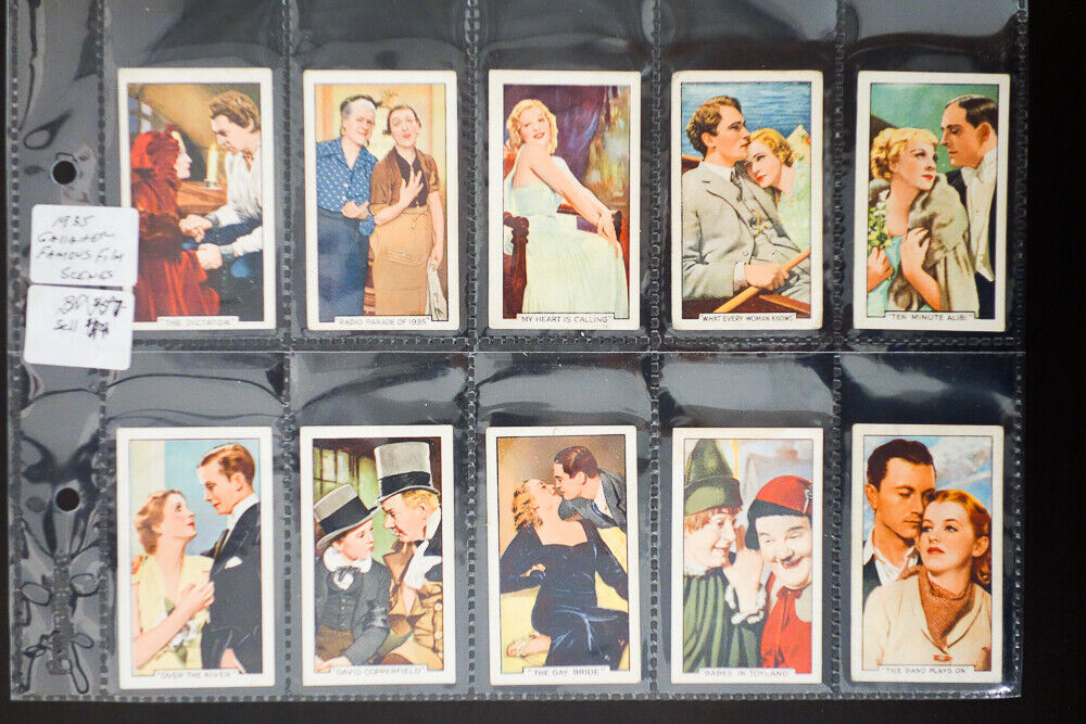 Gallaher Famous Film Stars Card Collection