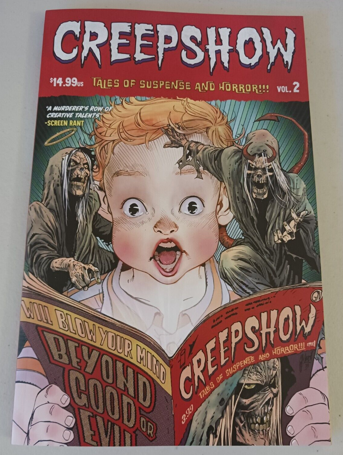 Creepshow Vol. 2 (TPB Softcover, Graphic Novel) NEW, Image 2024, Garth Ennis