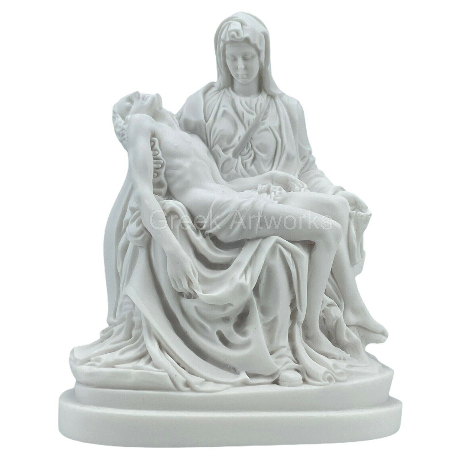 The Pieta by Michelangelo Jesus Christ and Mother Mary Madonna Sculpture Statue