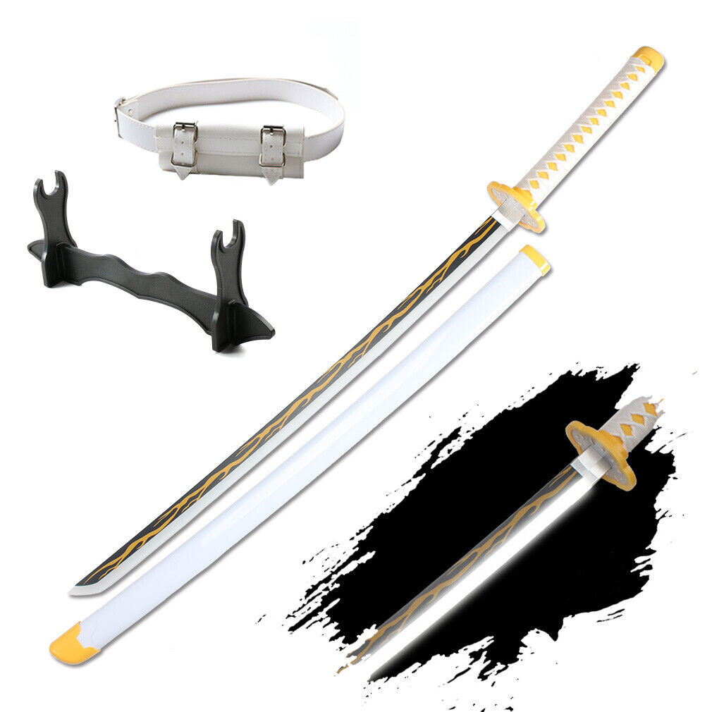 Light Up Anime Swords Cosplay Prop Samurai Zoro Katana Demon Slayer Sword