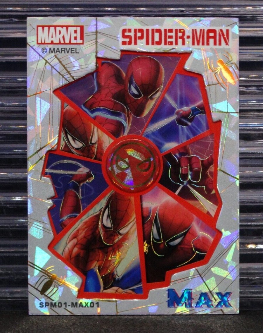 60th Anniversary Marvel Spider-Man /168 MAX 01 CASE HIT Zhenka MCU Spidey Card