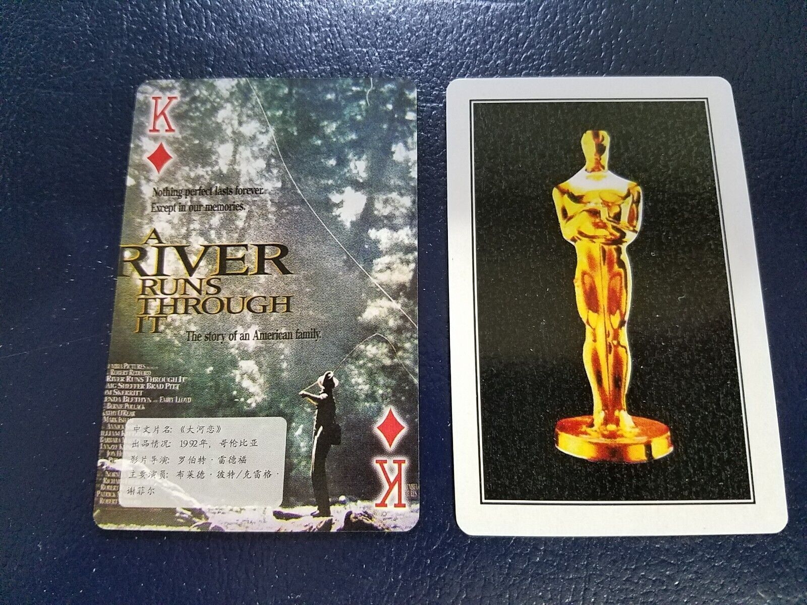 Brad Pitt Craig Sheffer Skerritt A River Runs Through It Hollywood Playing Card