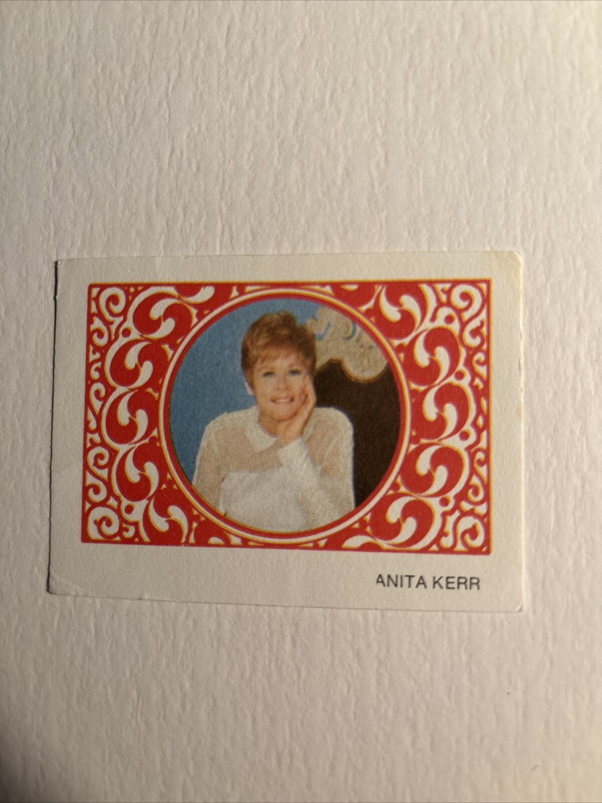 1972 Monty Top Pop Star Card Holland very scarce ANITA KERR