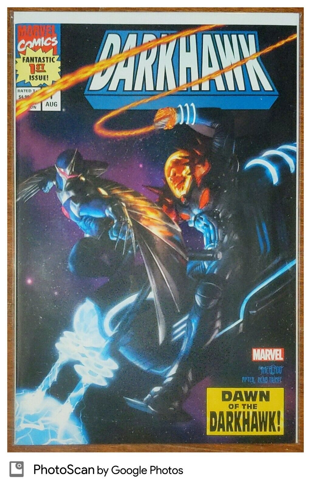 Darkhawk Heart of the Hawk #1 Mercado Unknown Comics  Exclusive Variant NM 