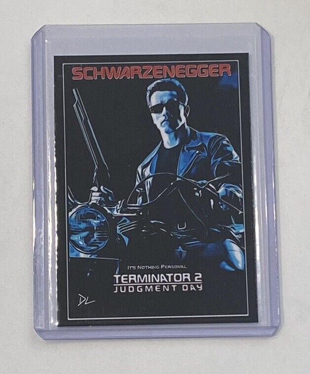 Terminator 2 Limited Edition Artist Signed “Judgement Day” Trading Card 1/10