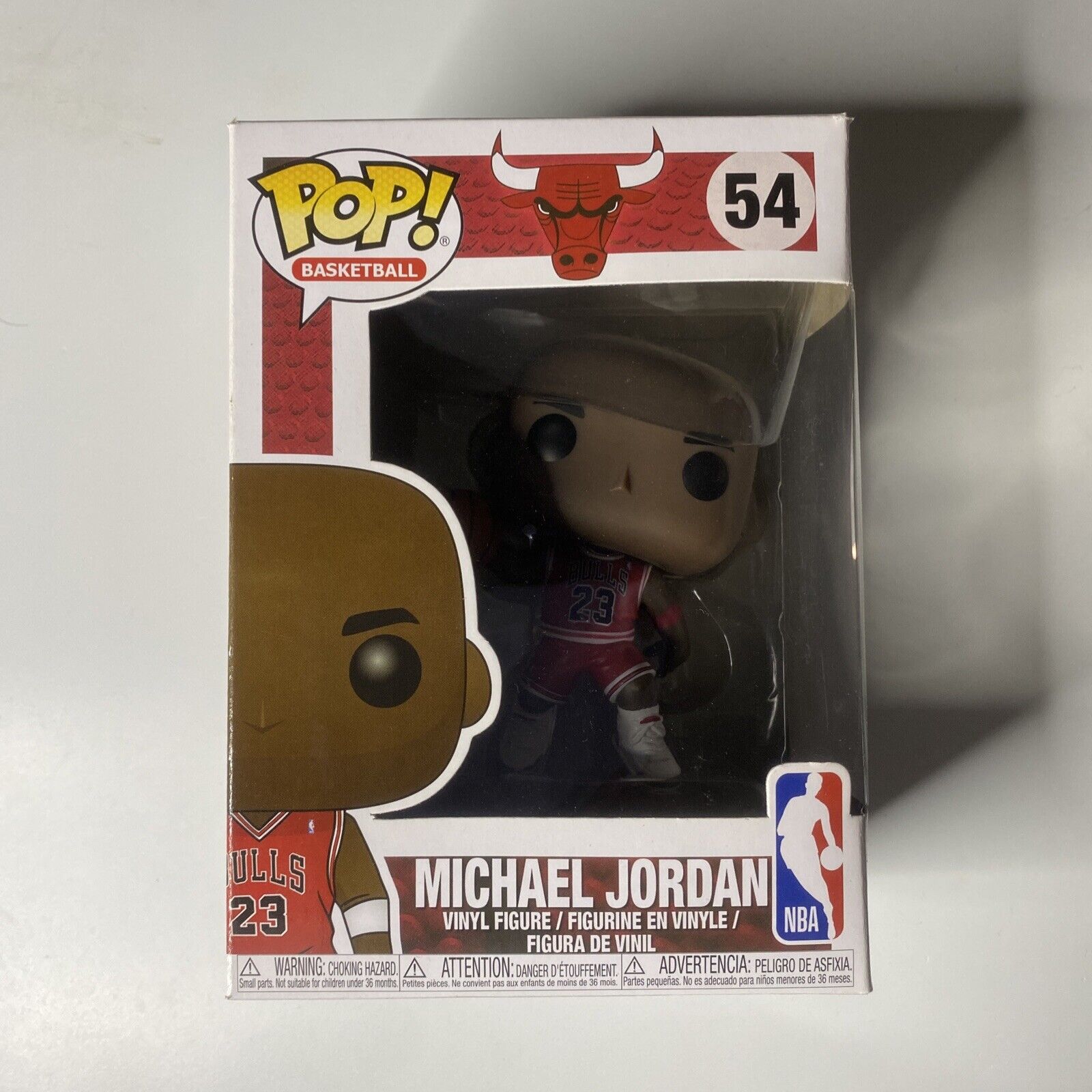 Funko POP NBA Chicago Bulls MICHAEL JORDAN Figure #54