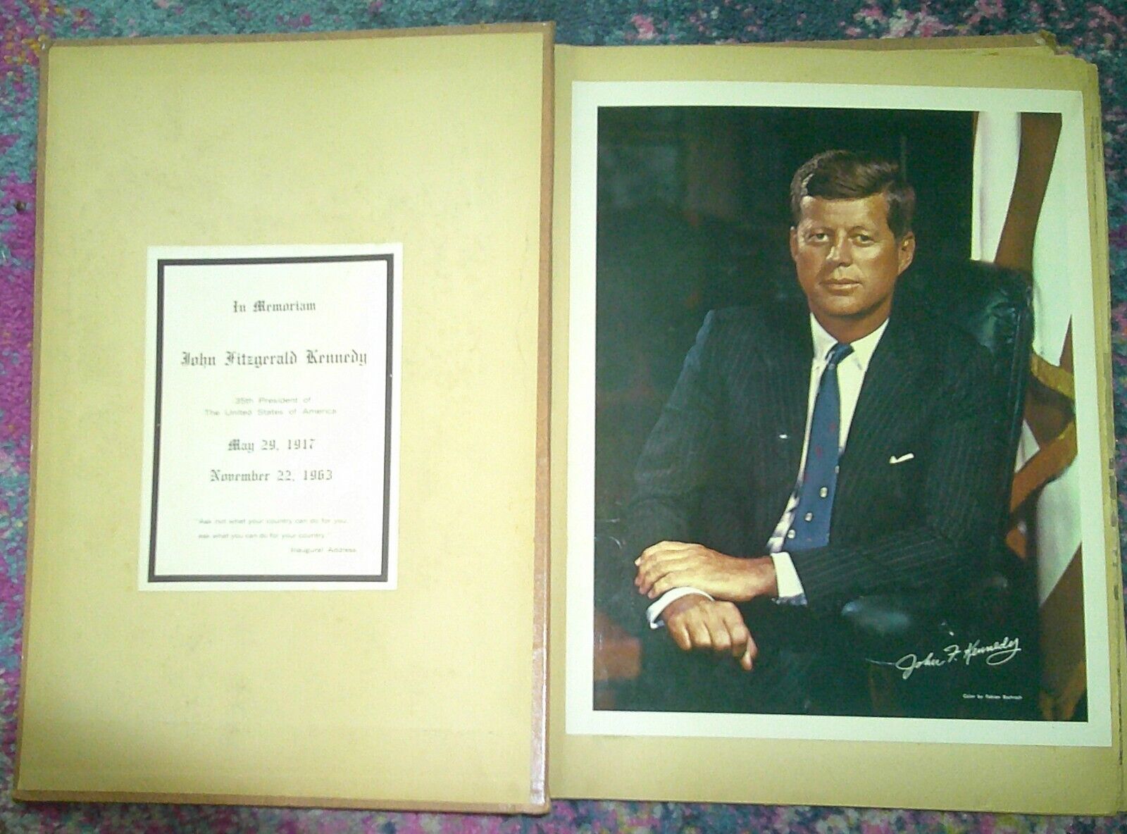 John F. Kennedy Scrapbook - Assassination