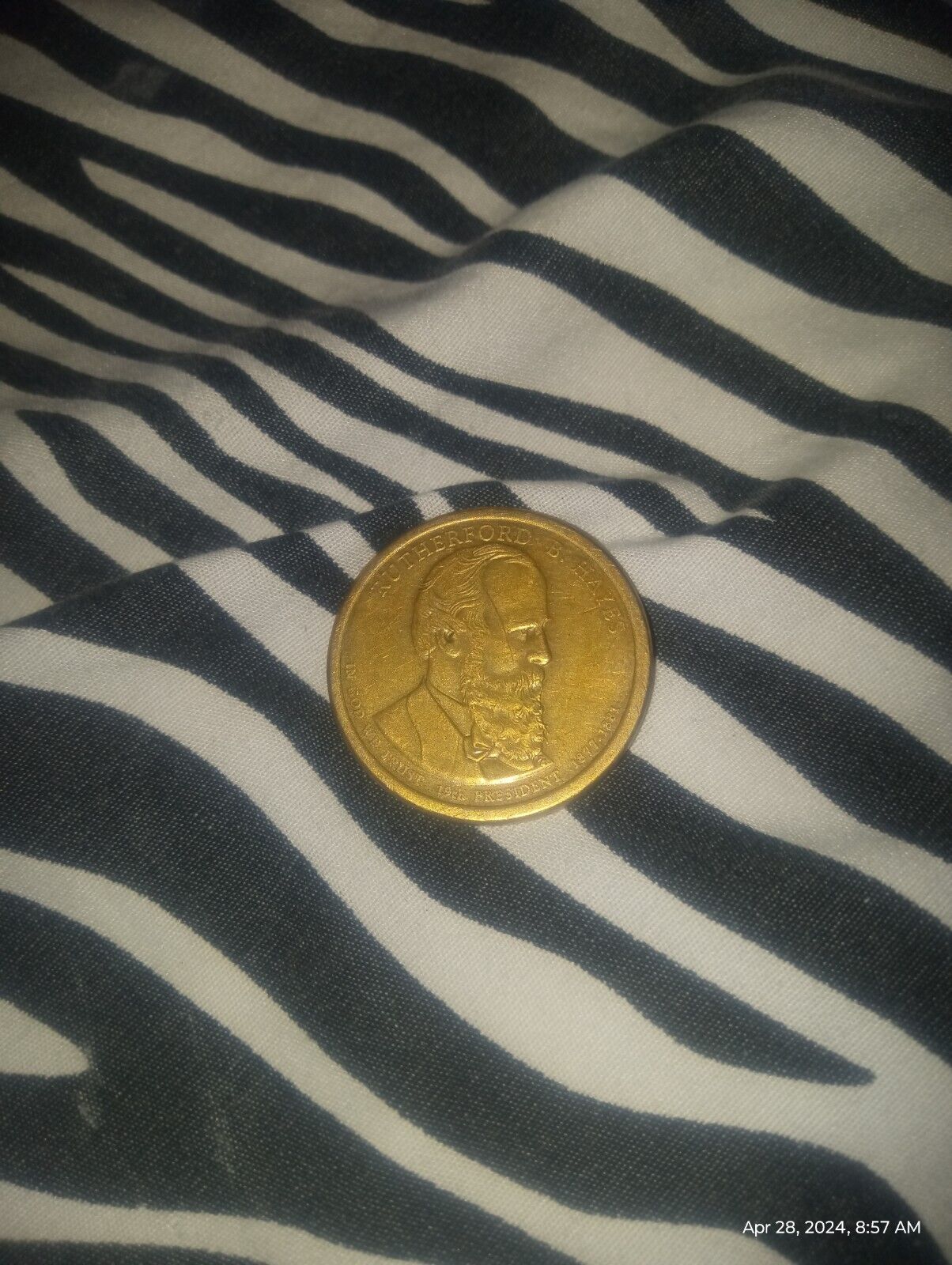 1877usa Gold Coin President