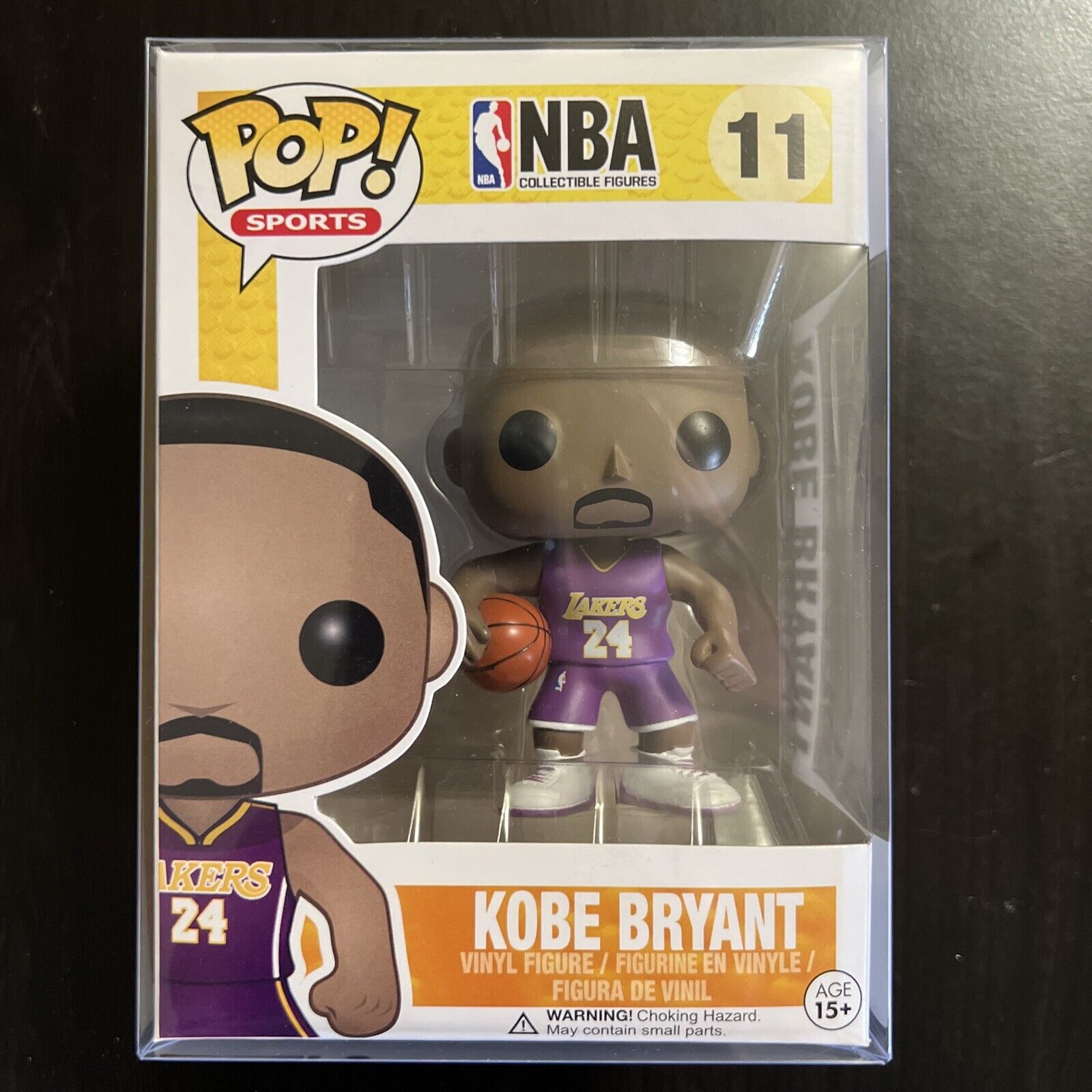 Funko Pop NBA Kobe Bryant #11 LA Lakers Purple Jersey #24 - Authentic - N Mint