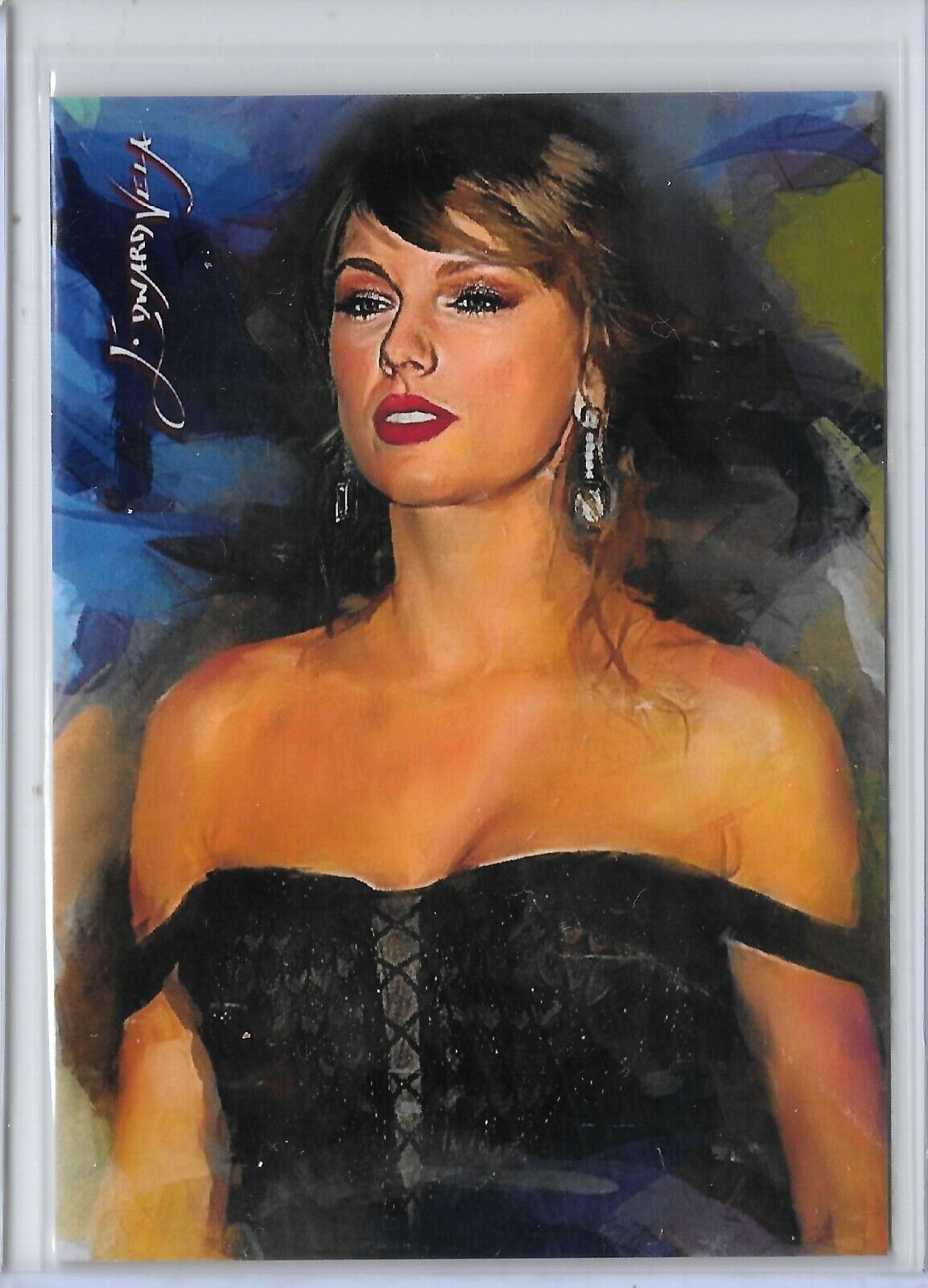 Taylor Swift 2021 Authentic Artist Signed Limited Edition Card 41 of 50