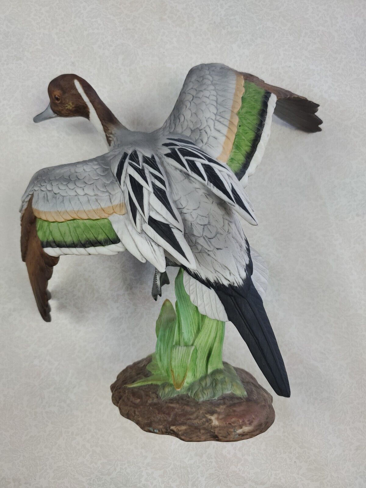 Homco Masterpiece Collection Porcelain Pintail Drake Duck 1989 Very Life Like