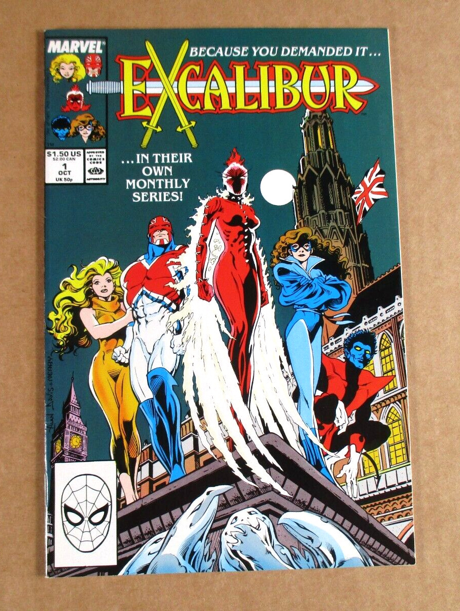 Excalibur # 1 1988  Marvel Comics Copper Age NM High Grade Book