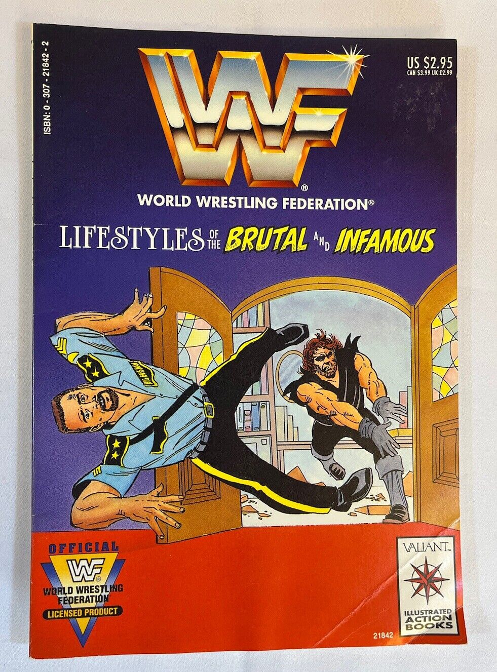 WWF WWE Lifestyles Of The Brutal And Infamous Comic Undertaker Hulk WCW AEW