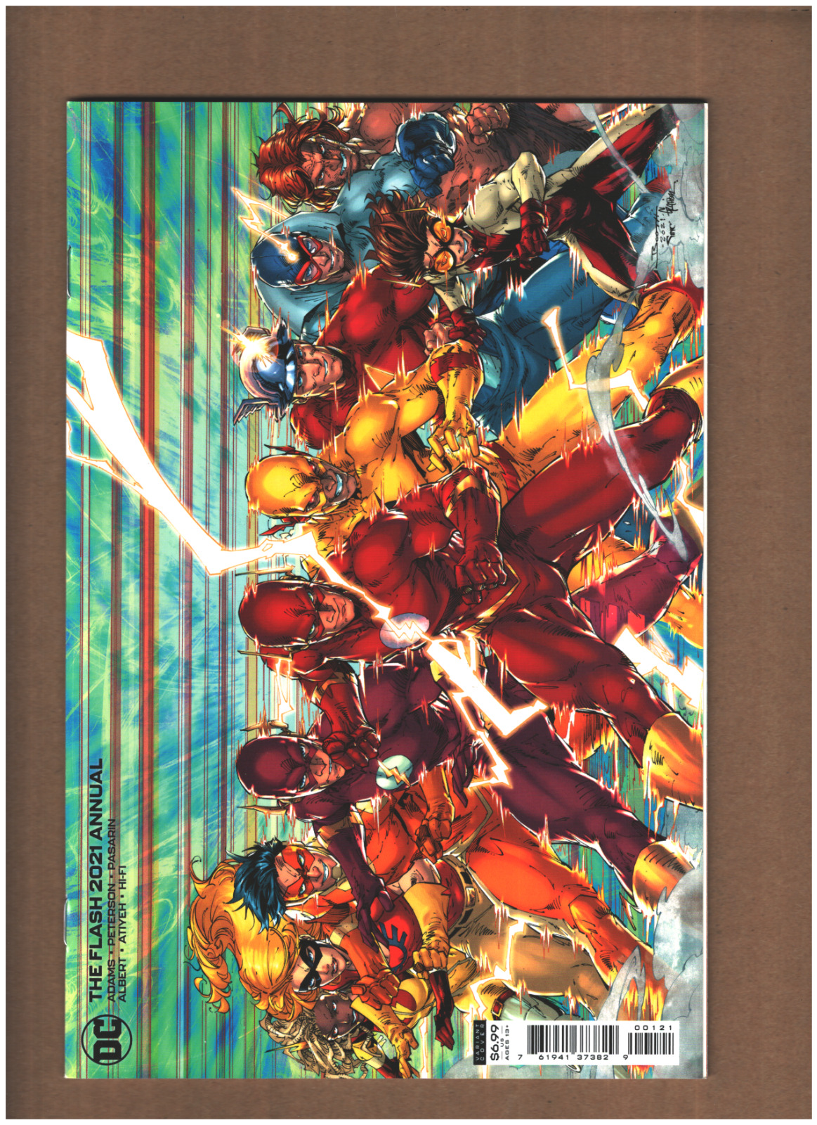 Flash 2021 Annual DC Comics Brett Booth Variant NM- 9.2