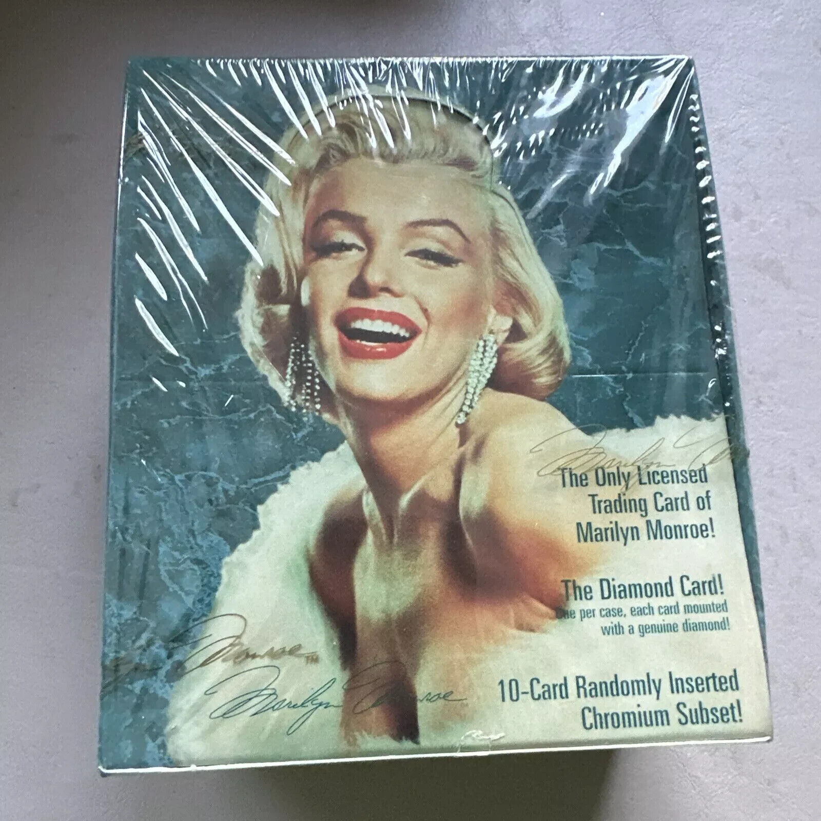 VINTAGE 1993 MARILYN MONROE TRADING CARDS SEALED BOX SPORTS TIME CARD COMPANY