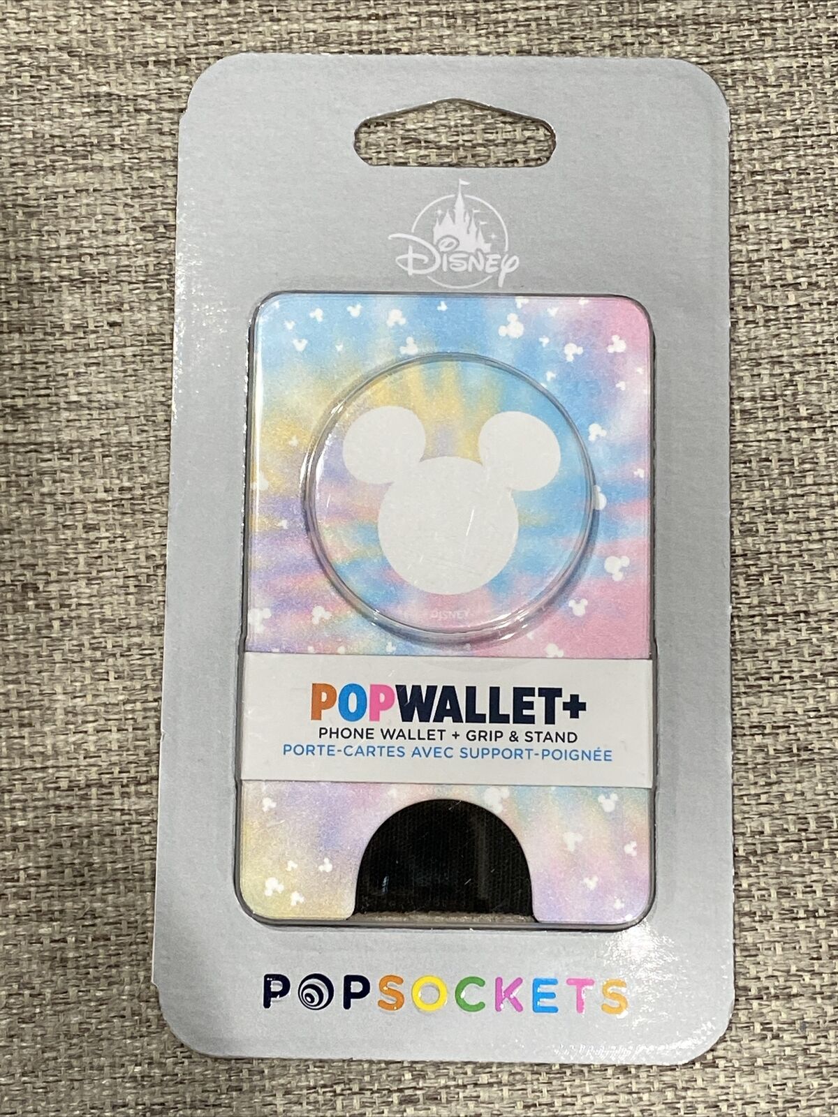 NEW Disney Parks Mickey Icon Pastel Popsockets PopWallet Plus Pop Wallet