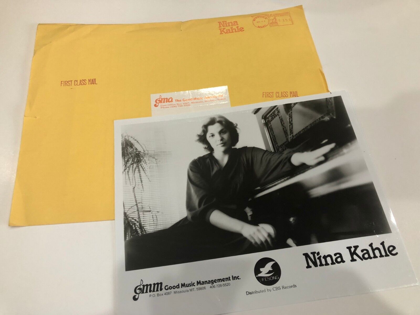 1978 Press Photo Nina Kahle-composer and performer 