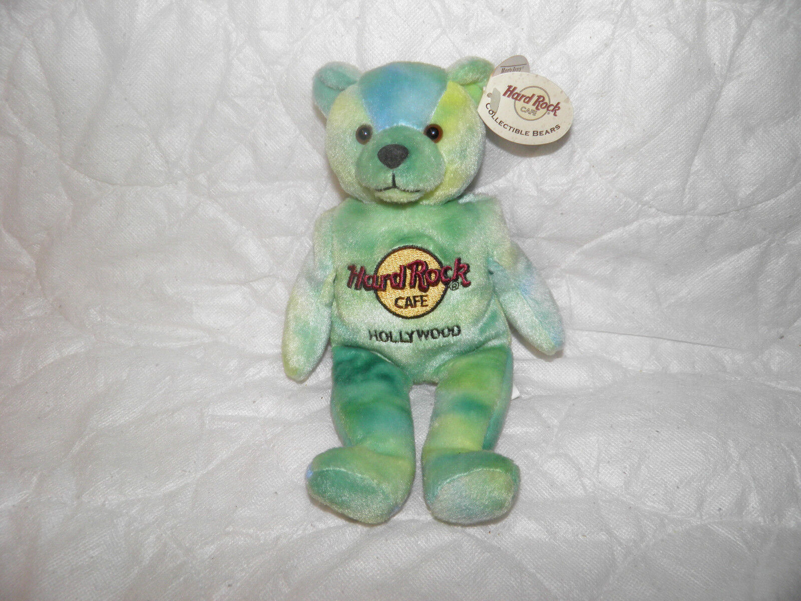 2001 Hard Rock Cafe Plush Monty Beara Bear Hollywood Plush