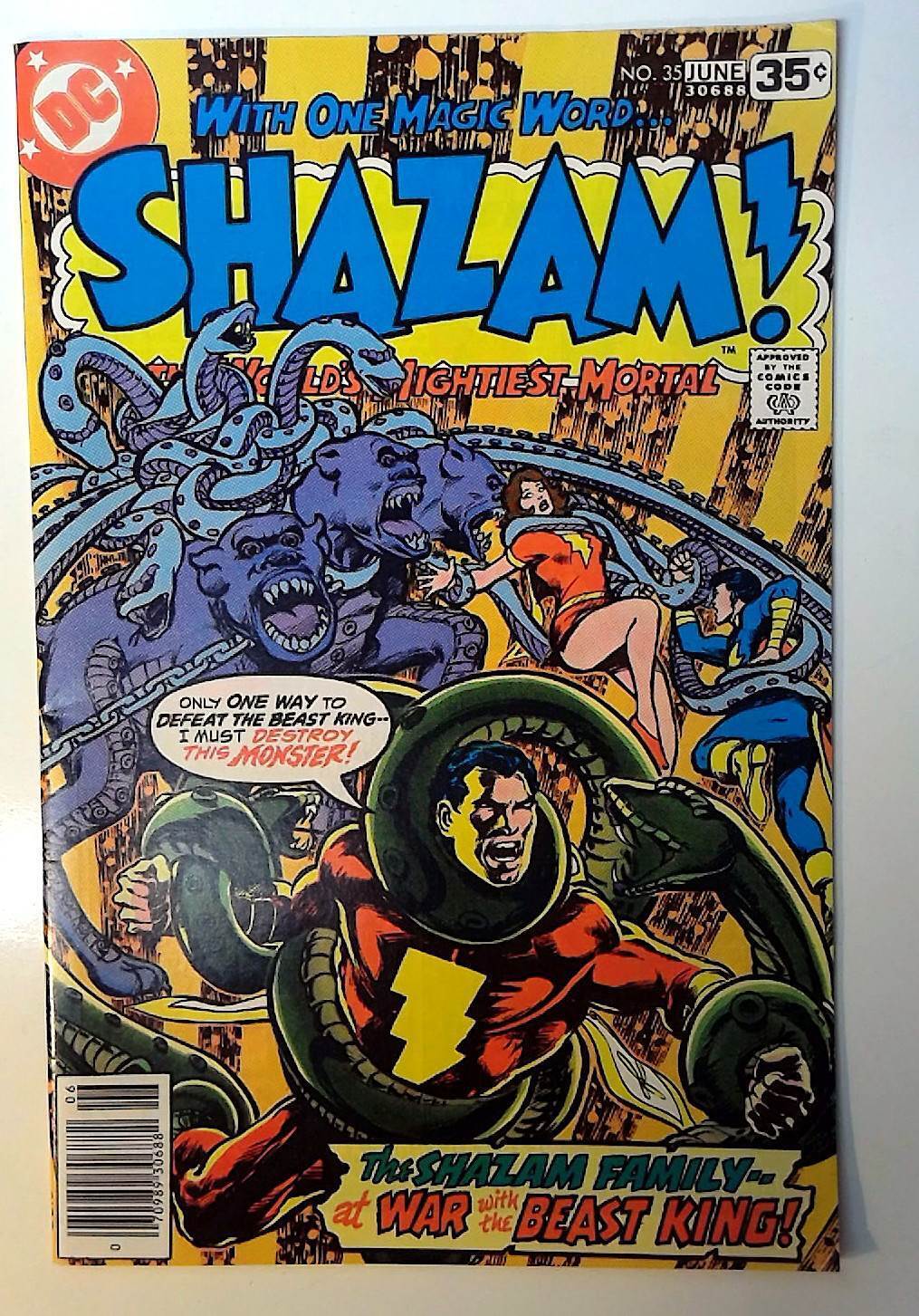 Shazam #35 DC Comics (1978) VF+ 1st Print Comic Book