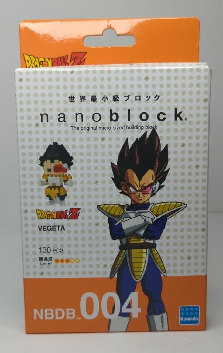 Nanoblock Dragon Ball Z VEGETA 130 pcs Building Block NBDB-004 
