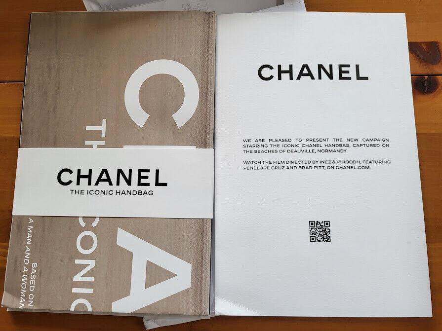 Chanel The Iconic Handbag Mailer Advertisement 2024 Brad Pitt