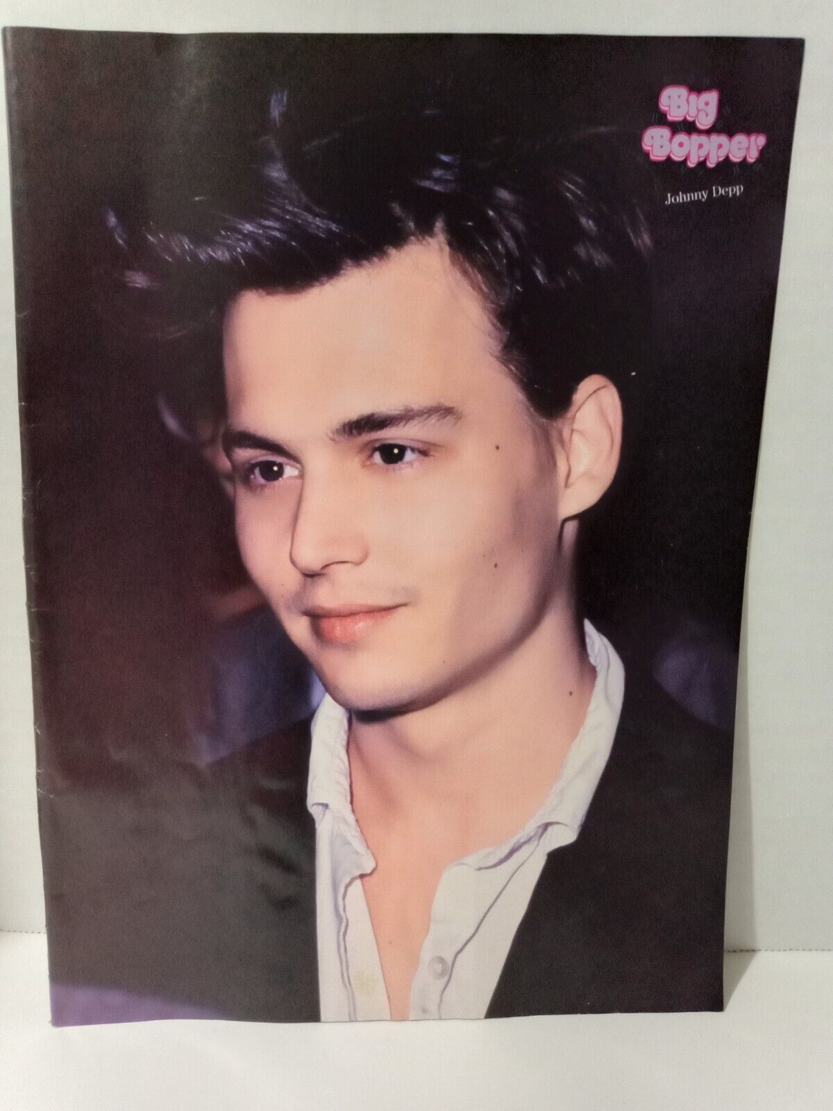 Johnny Depp Pinup Poster Mark-Paul Gosselaar Big Bopper Magazine 90s RARE