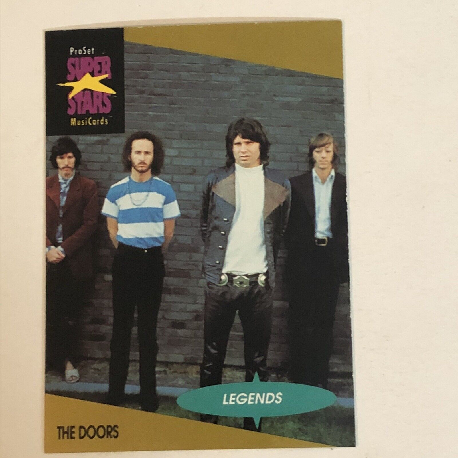 The Doors Trading Card Musicards Super Stars #9