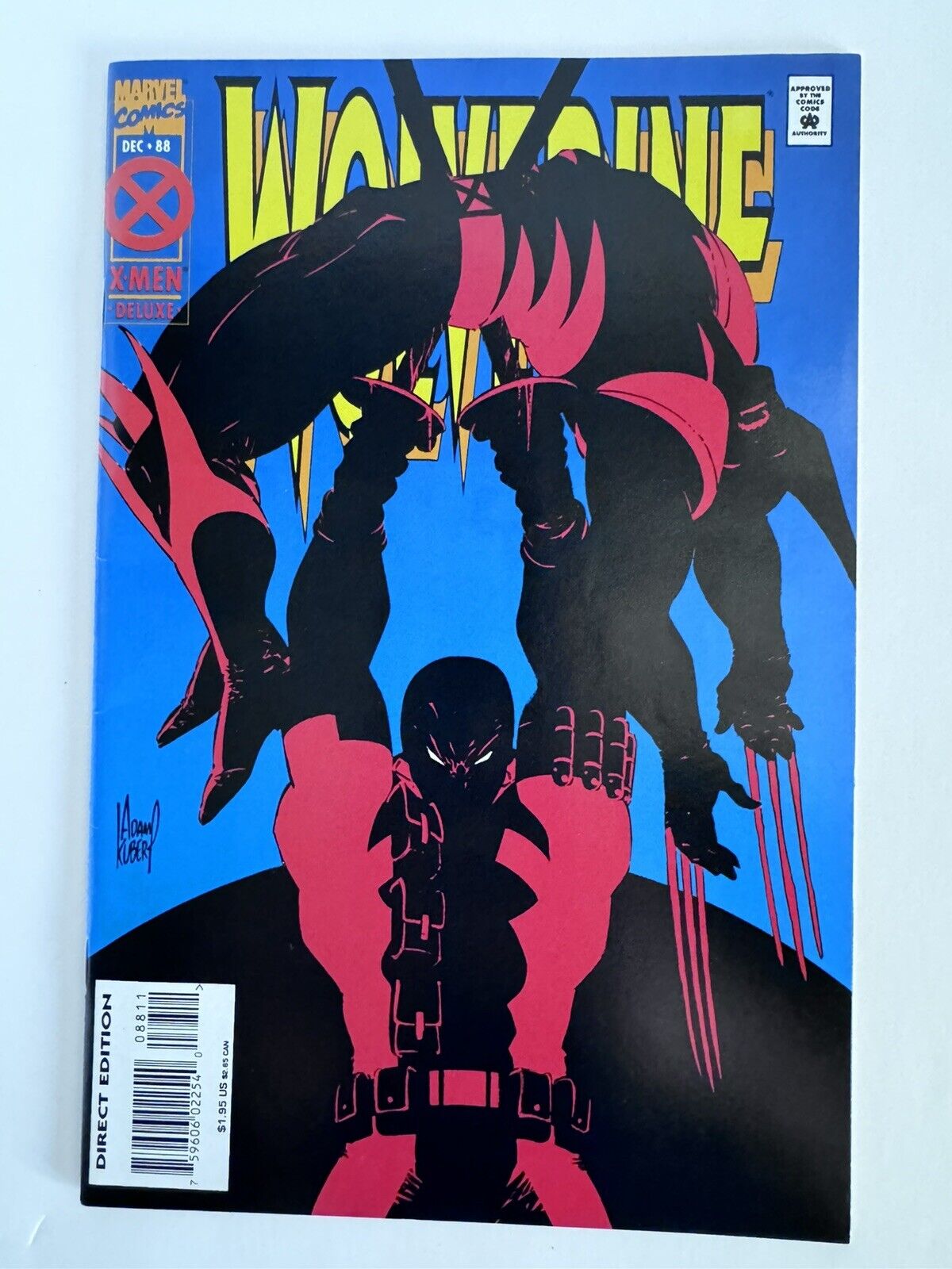 Wolverine #88 KEY Issue 1st  Battle Of Wolverine Vs  Deadpool DELUXE Direct