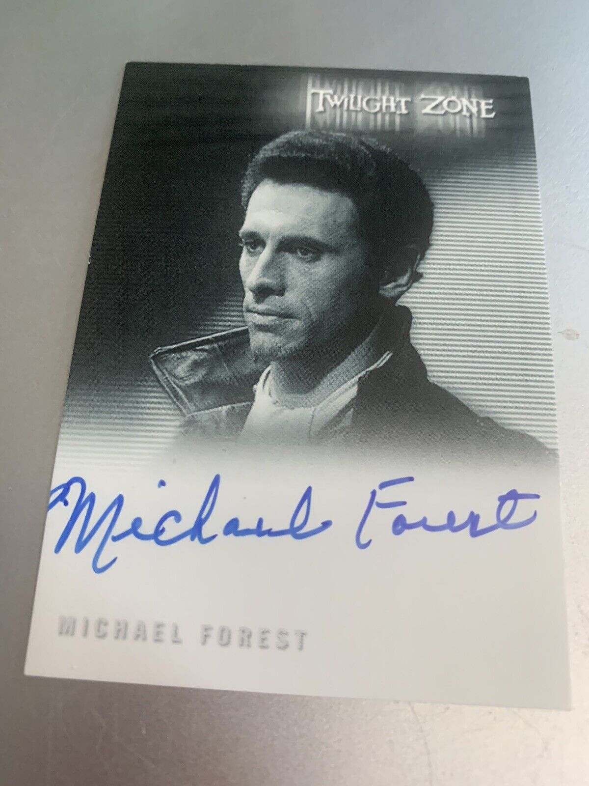 2009 Complete Twilight Zone 50th Anniversary Michael Forest #A-102 Autograph