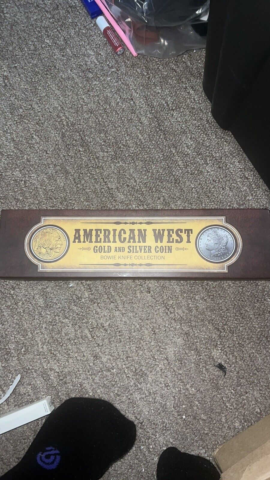American West Gold And Silver Coin Knife Collection