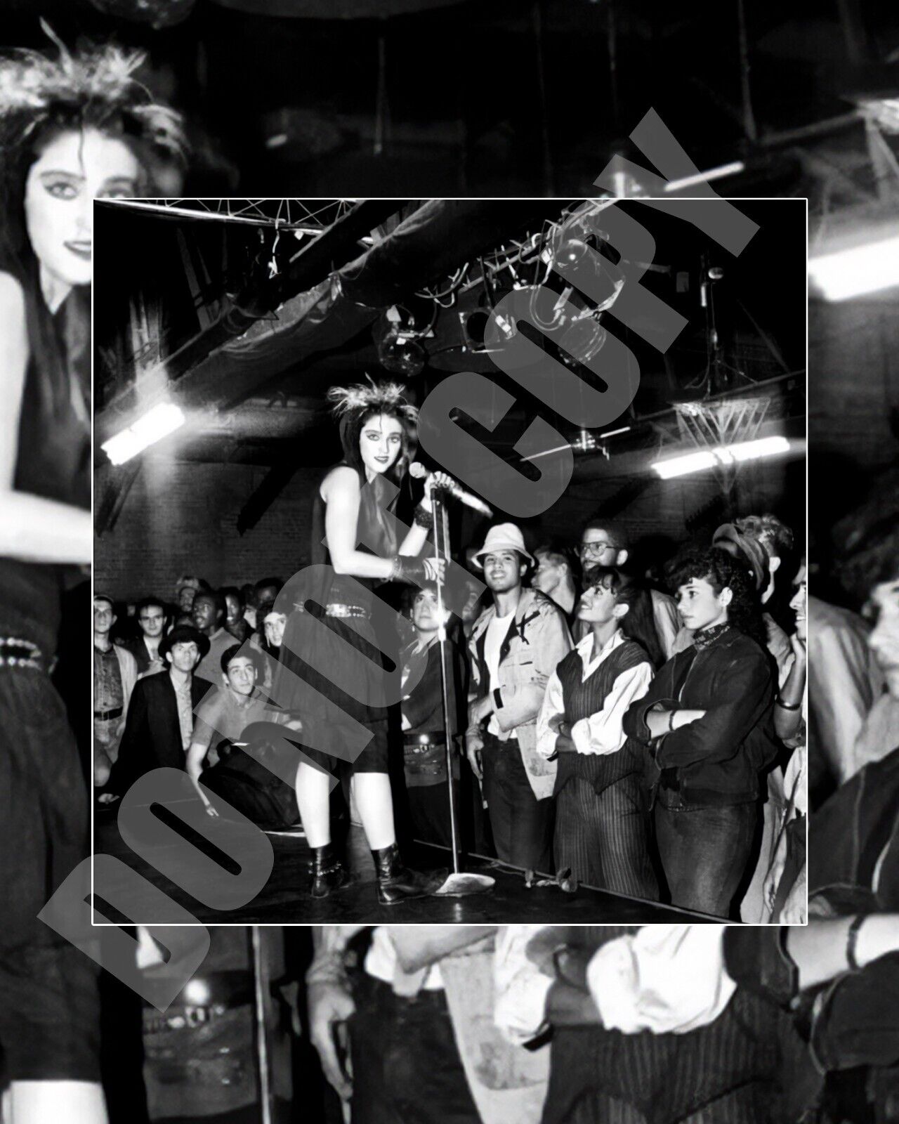 1984 Madonna Performing at Paradise Garage Kings Street New York City 8x10 Photo