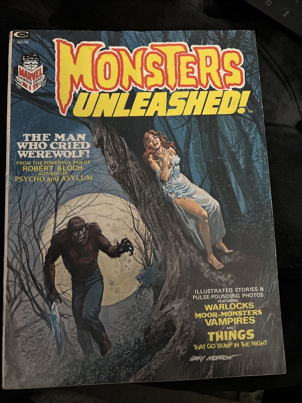 Monsters Unleashed (1973) # 1 Marvel Magazine 1st Solomon Kane 