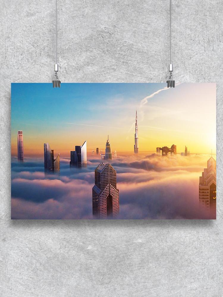 Dubai Sunset  Poster -Image by Shutterstock