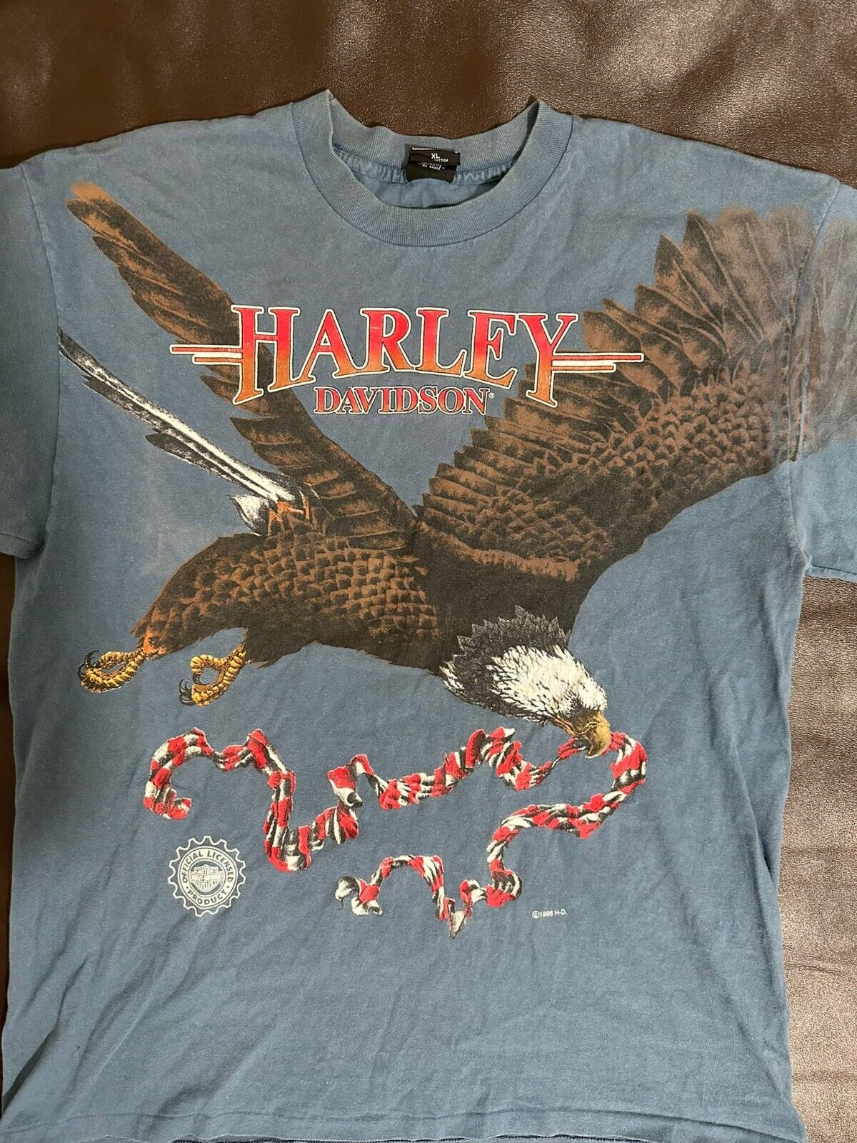Vintage 1996 HARLEY DAVIDSON eagle tshirt XL