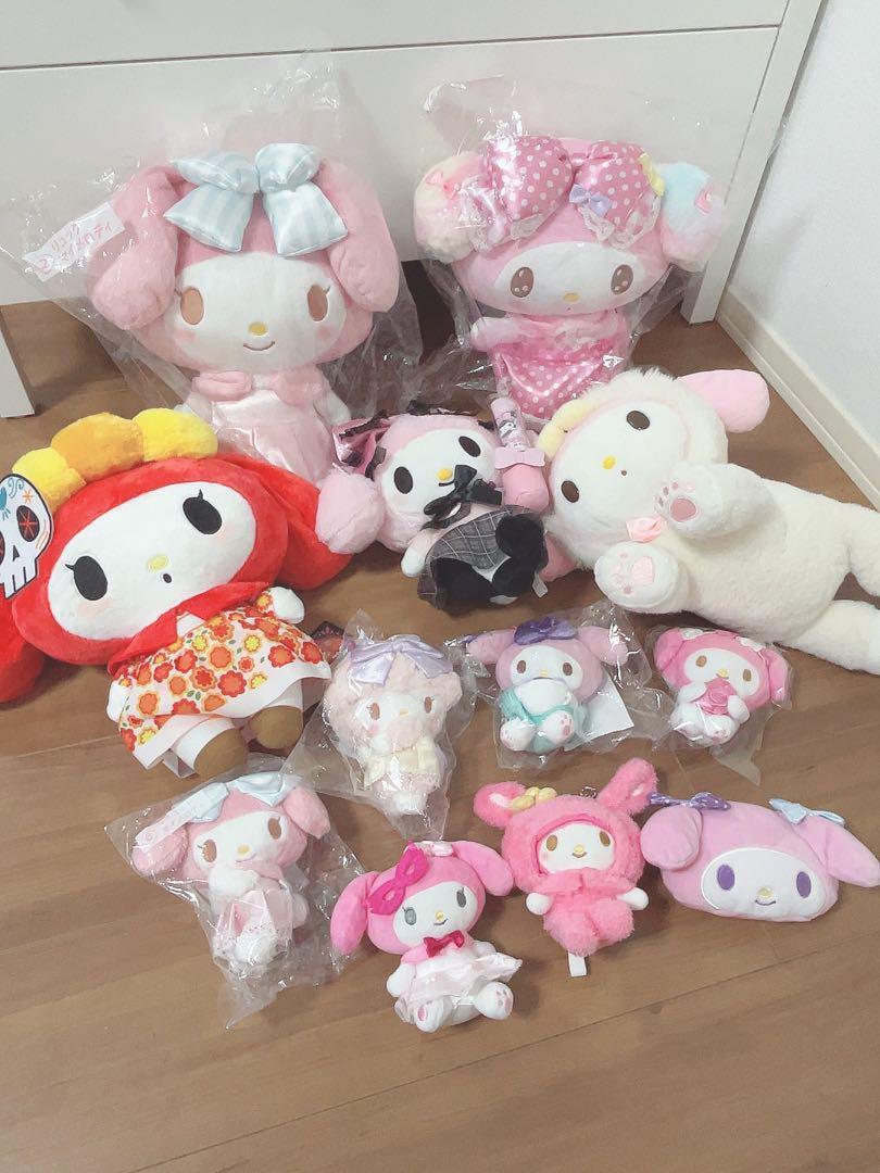 Sanrio Goods Huge lot My Melo Plush Toy Mascot Bulk Sale