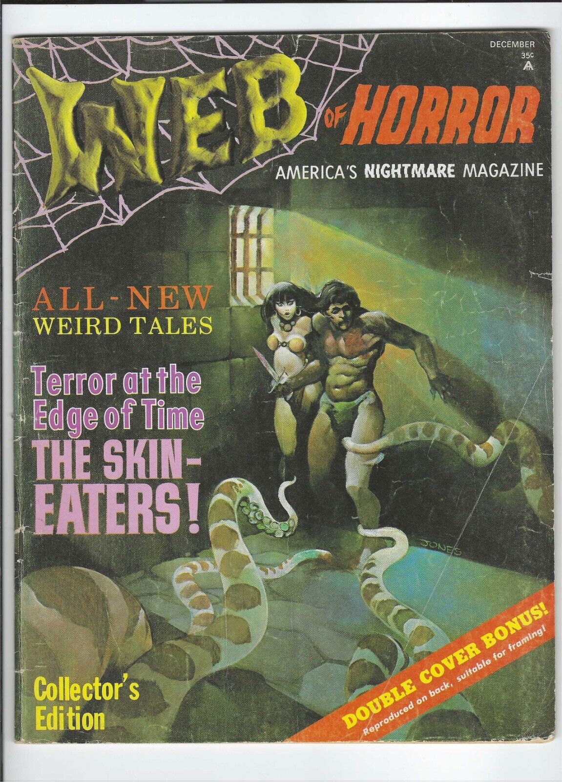 WEB OF HORROR #1: DRY CLEANED: PRESSED: BAGGED: BOARDED: FN/VF 7.0