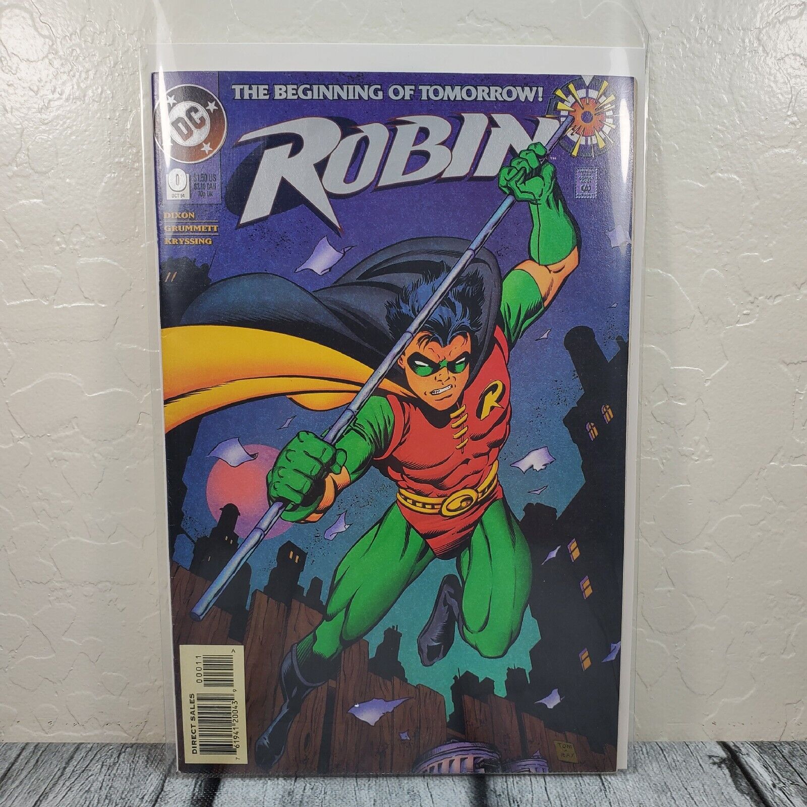 DC Comics Robin #0 1994 The Beginning Of Tomorrow Batman Vintage Comic Book