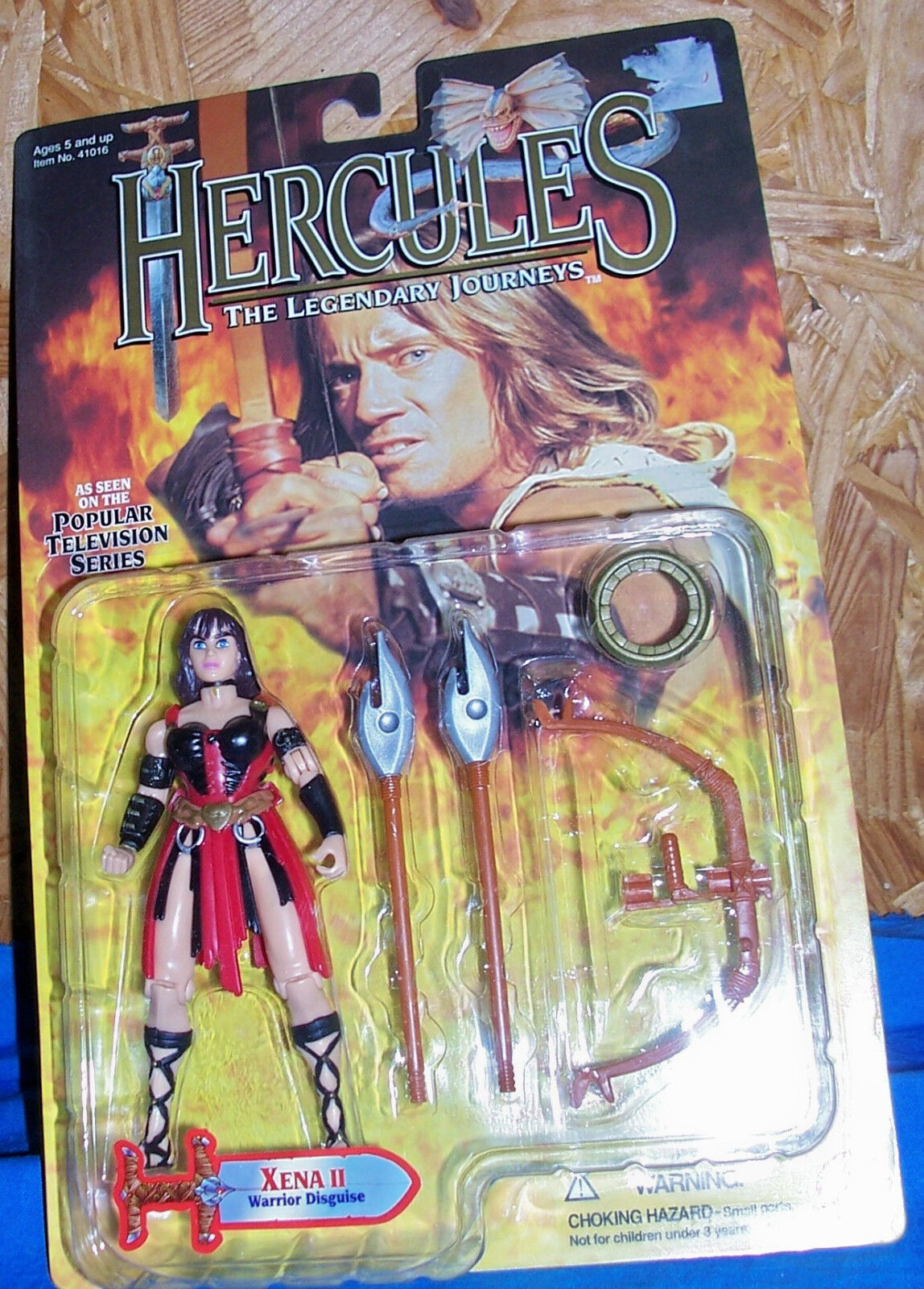 1996 Xena II 2 Warrior Disguise Princess Hercules TV 5” Action Figure Toy Doll