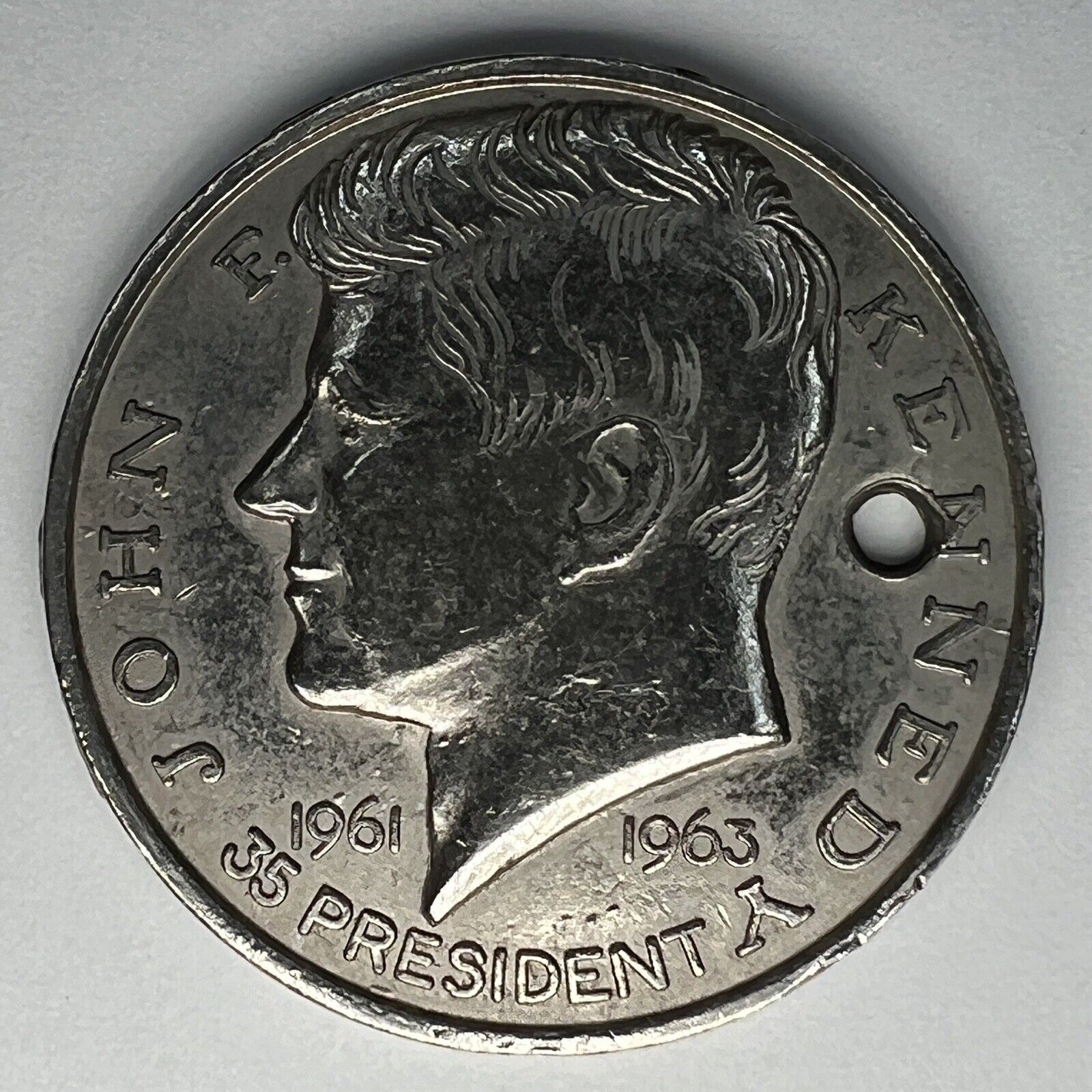 1961 - 1963 Commemorative Coin John F. Kennedy Inauguration Medal Souvenir JFK