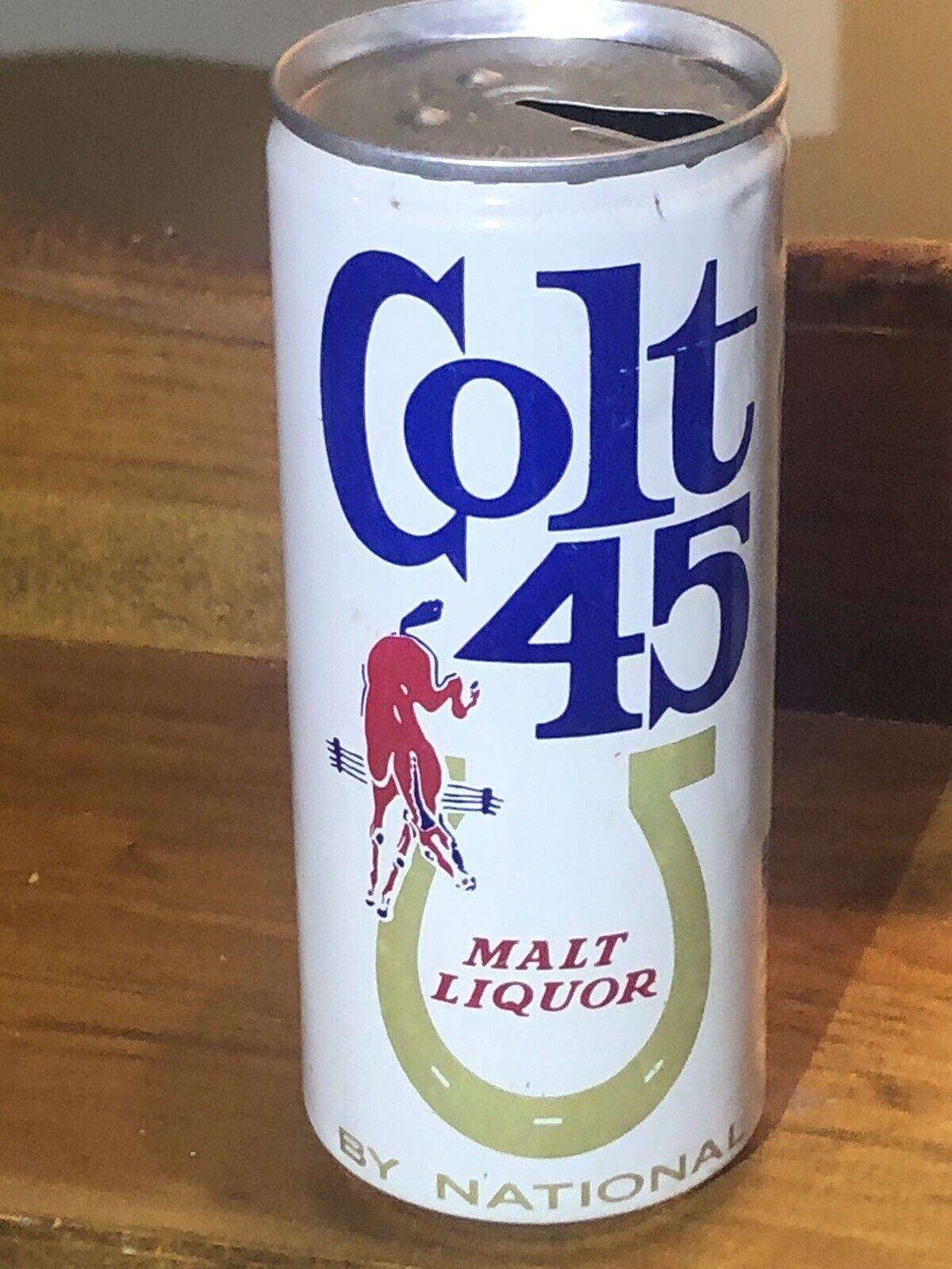 16oz Colt 45 Zip Top Beer Can Baltimore,Maryland Malt Liquor By National Brewing