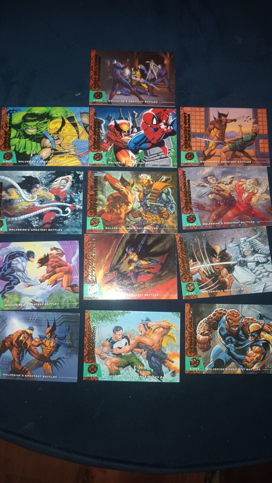 1994 Fleer Ultra Wolverine Greatest Battles